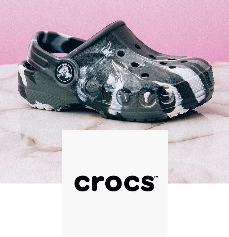 Black Crocs shoe for kids